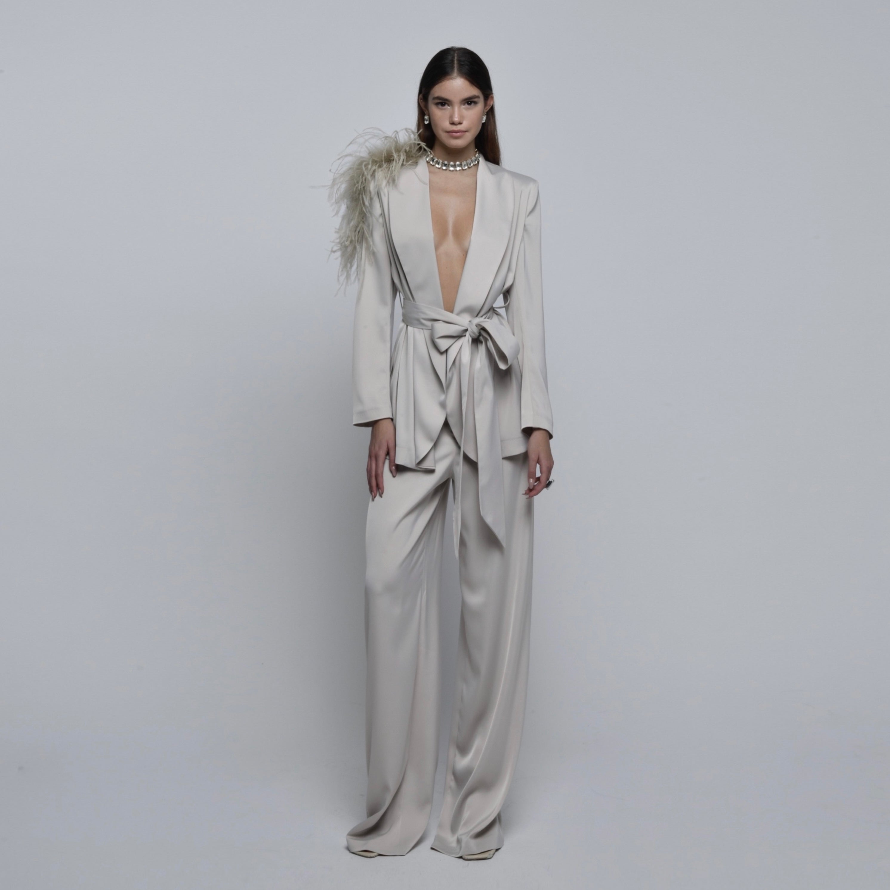 TAILLEUR SATIN
