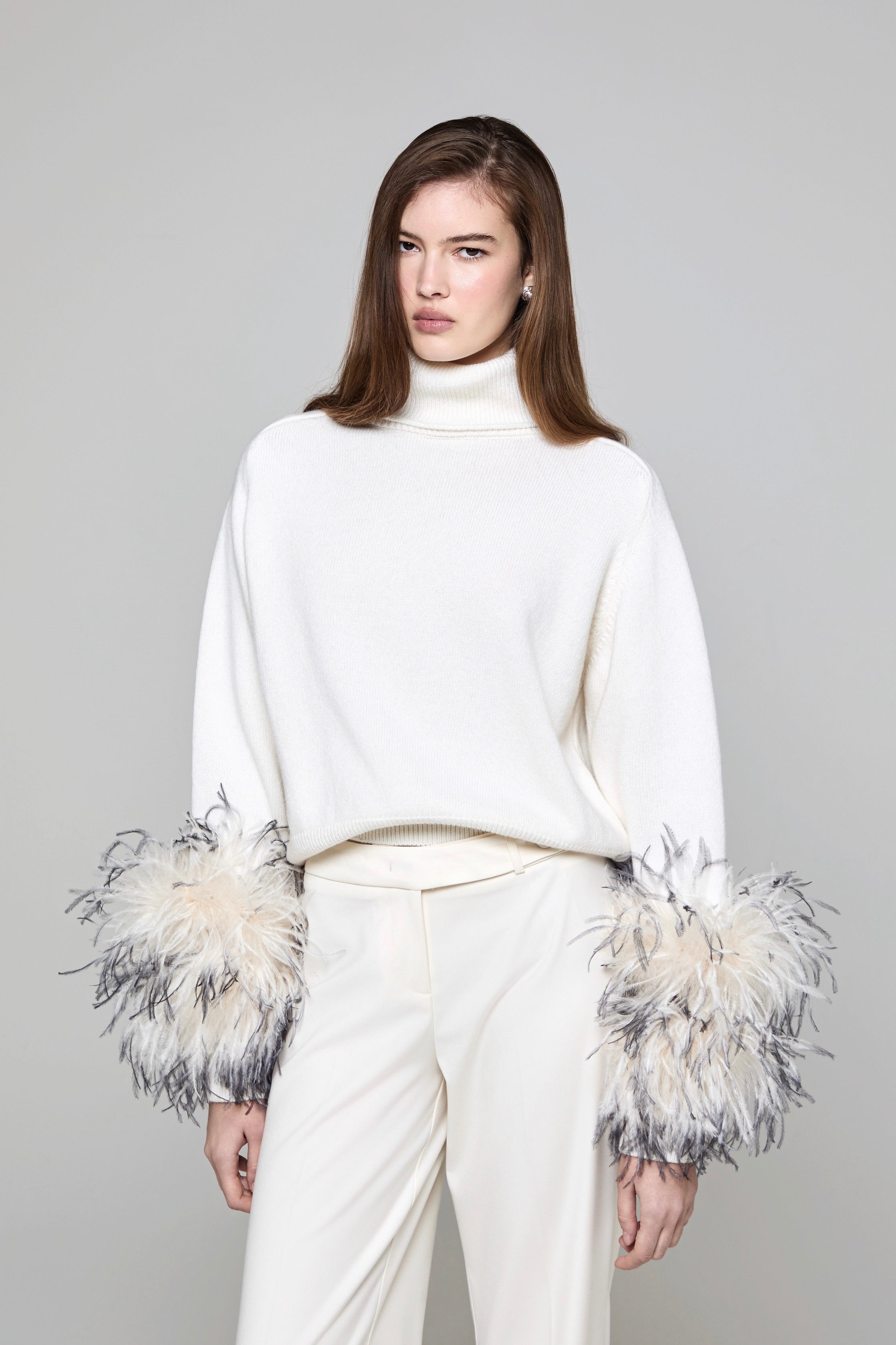 MAGLIONE CROP DOUBLE