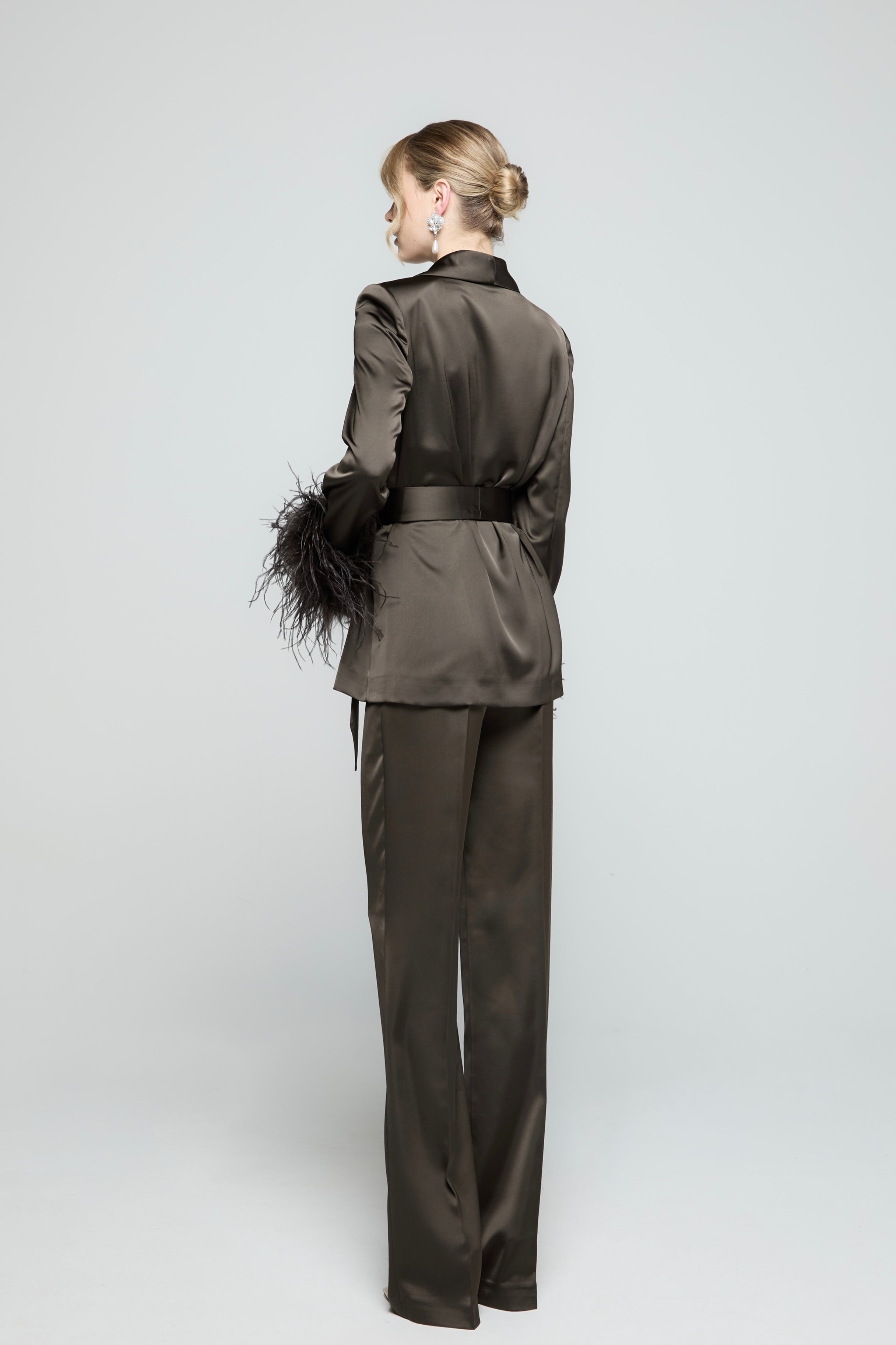 TAILLEUR IVES DARK BROWN