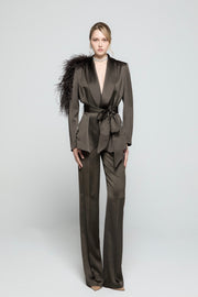 TAILLEUR LILI DARK BROWN