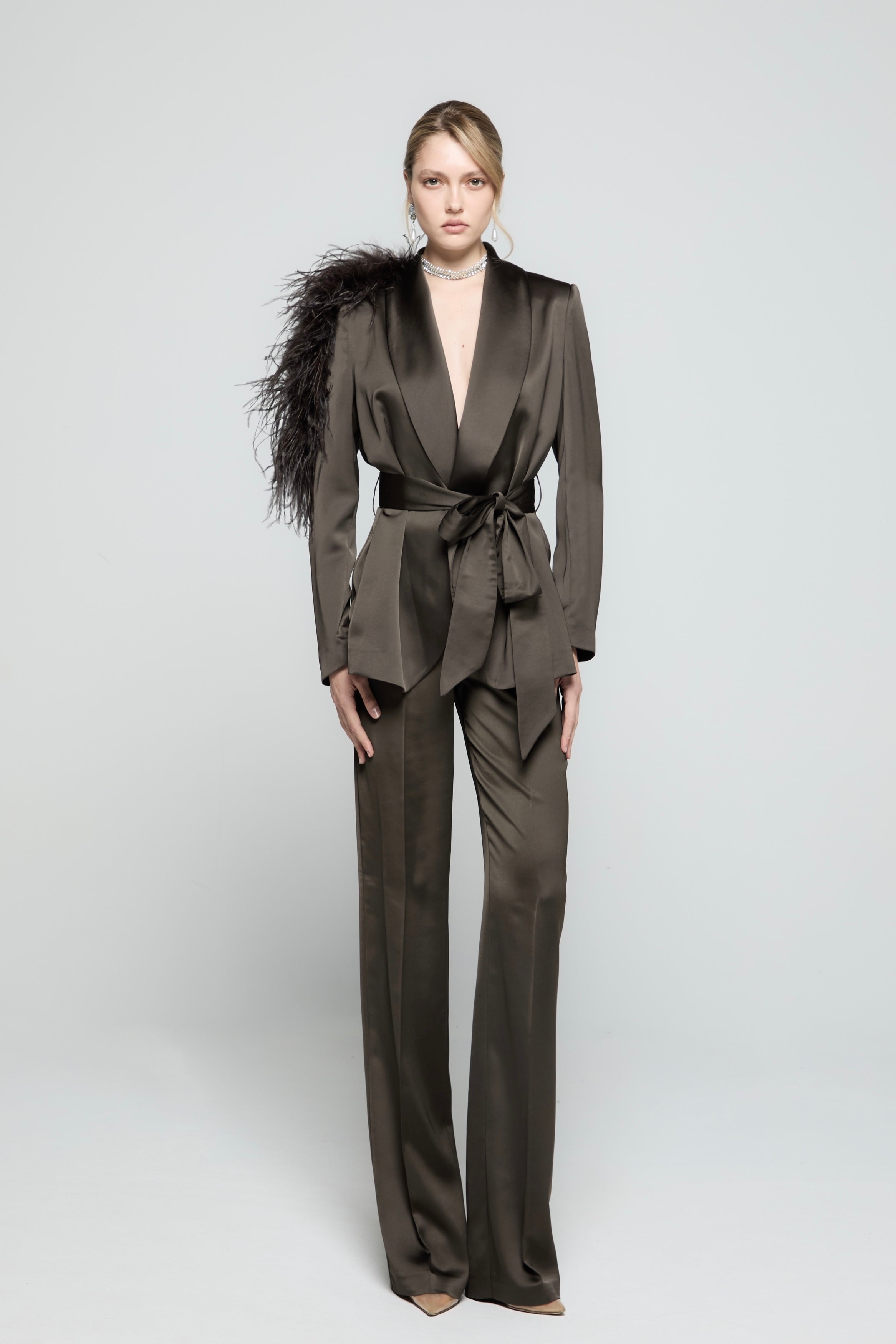 TAILLEUR LILI DARK BROWN