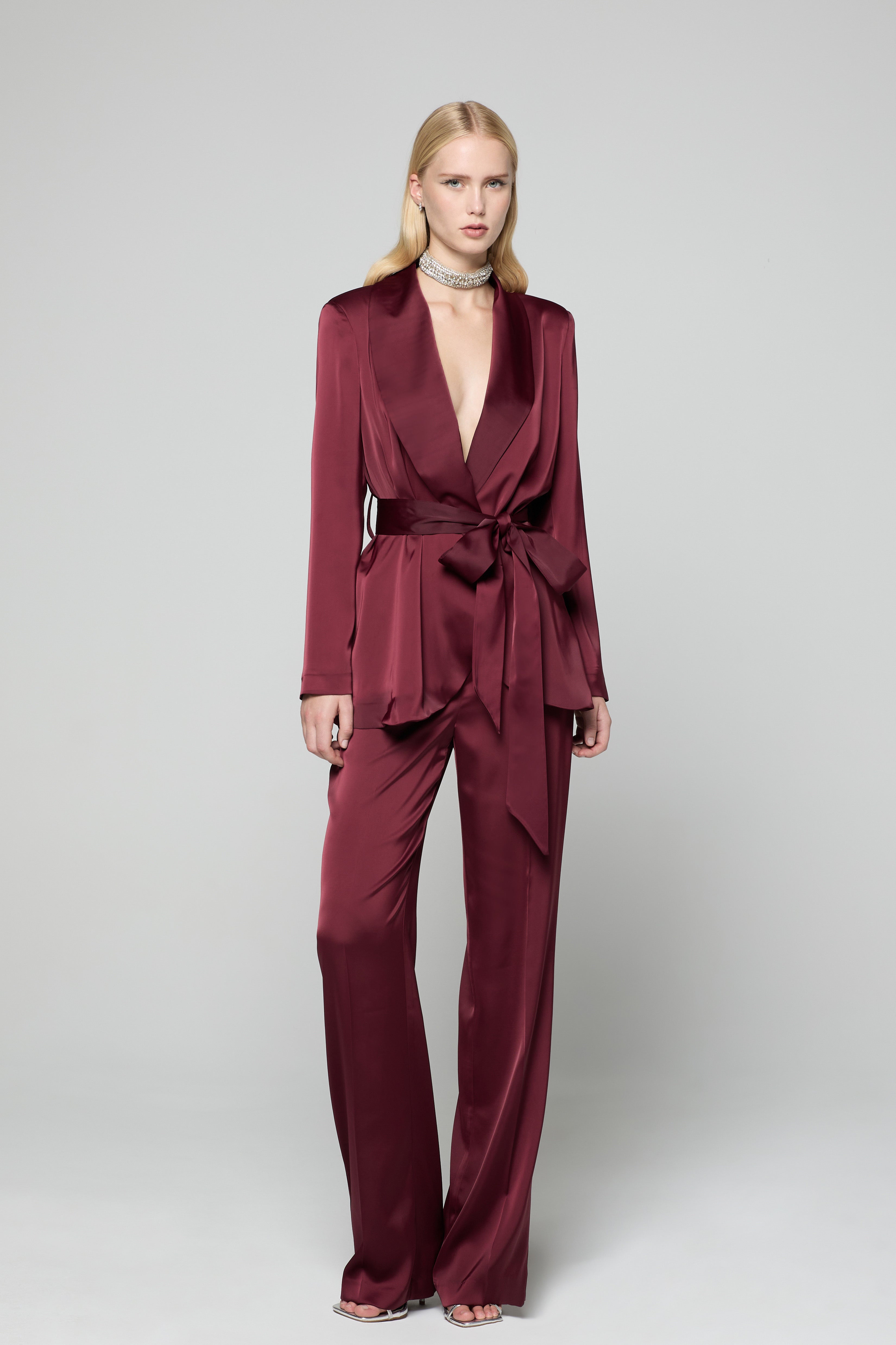 TAILLEUR IRIS BURGUNDY